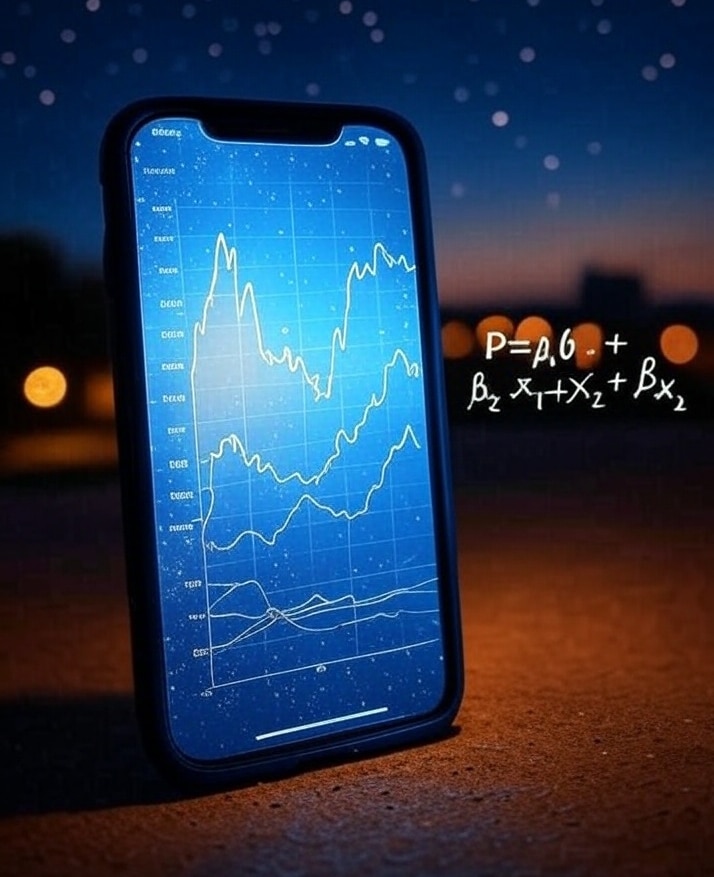 Phone having hedonic regression equation